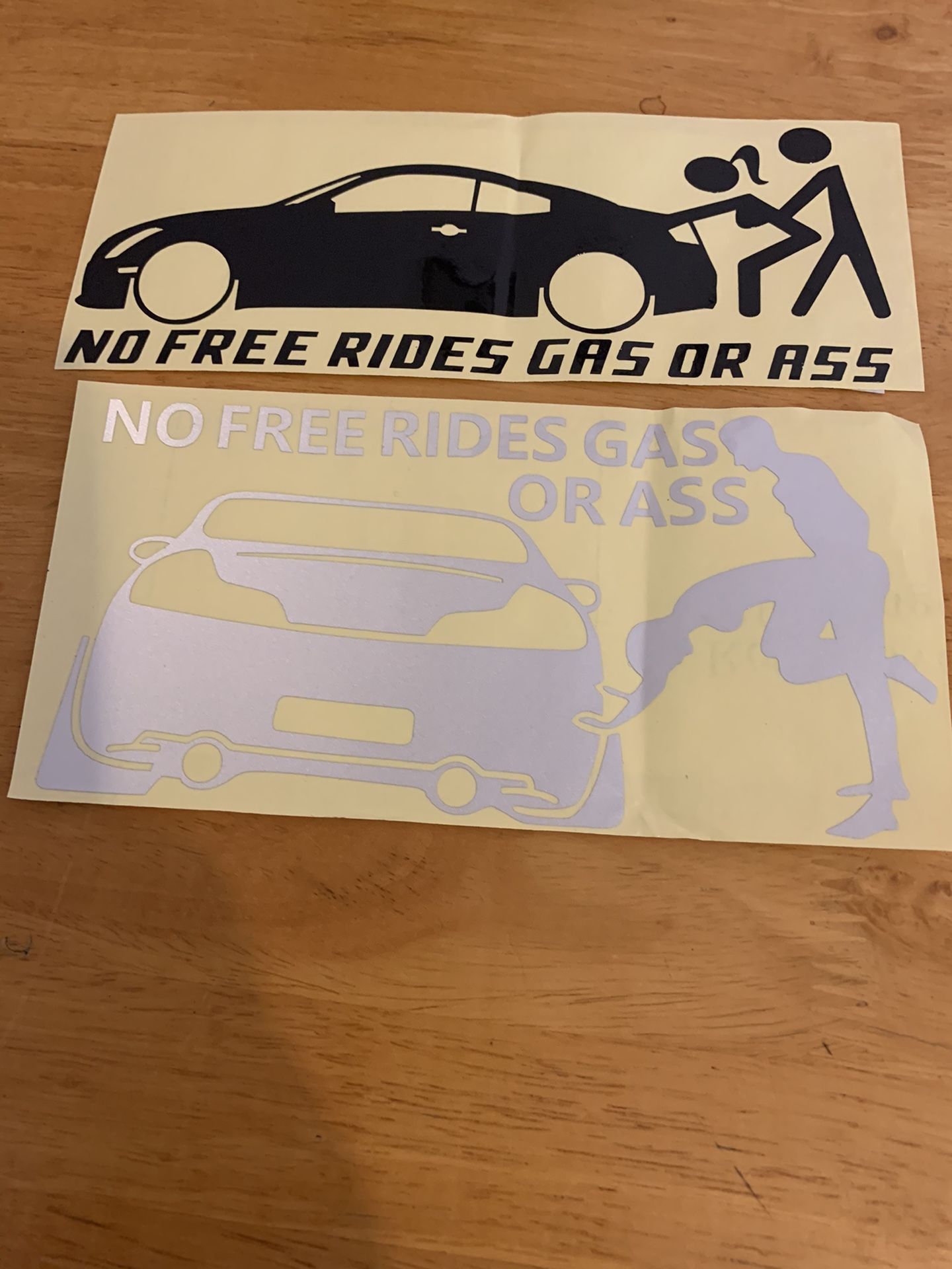 Awesome bumper or window stickers