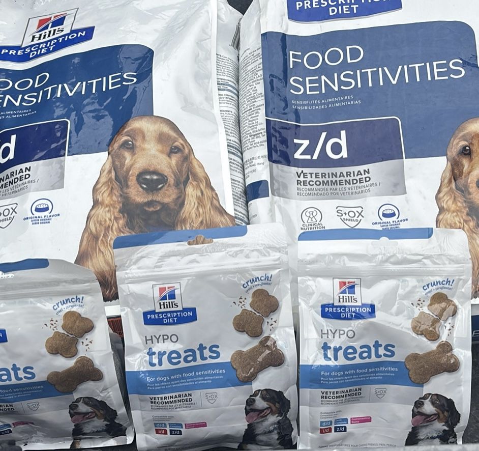 Hills prescription diet ‘food sensitivities’ food and treats