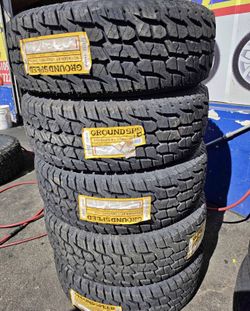 265 70 17 Groundspeed tires Con 50,000 millas de Garantía