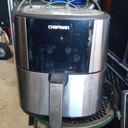 Chefman TurboFry Touch 4.5 Qt. Digital Air Fryer - Stainless Steel