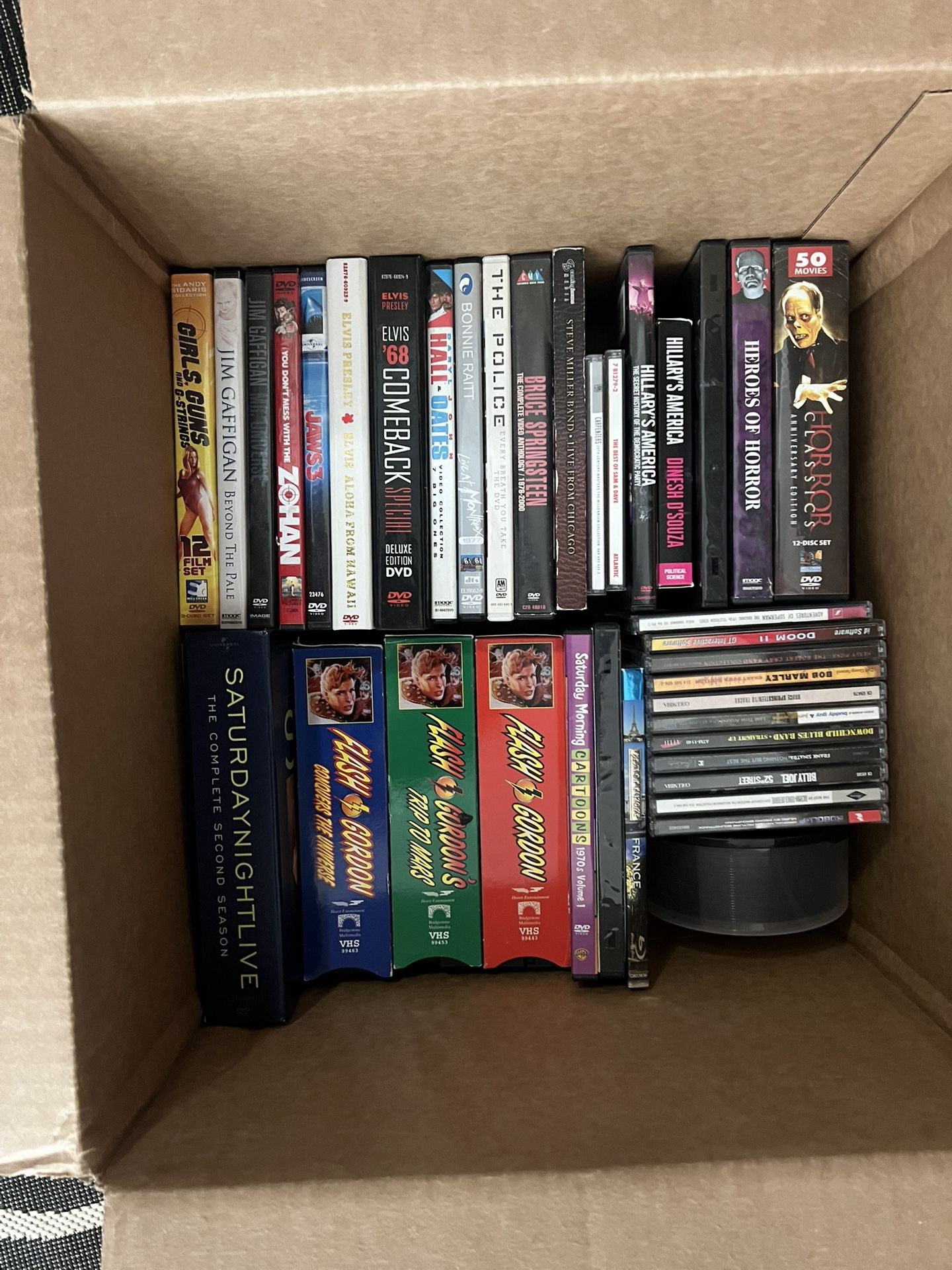 Blue Ray and DVD Collection