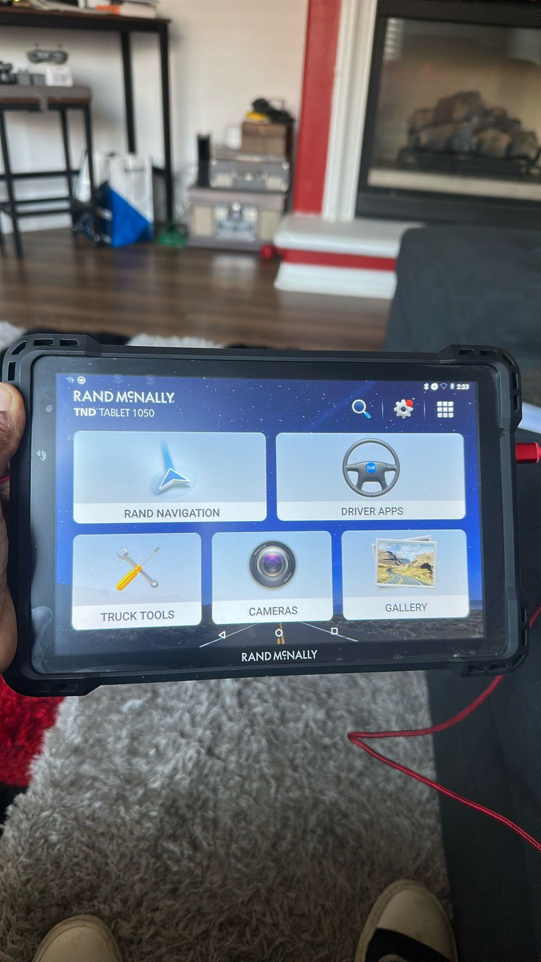 Rand McNally TND Tablet 1050 10” Trucker GPS