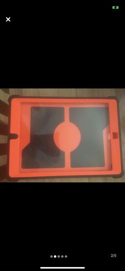 Brand new iPad air case trees camouflage case outdoors best choice shockproof dustproof weatherproof for iPad Air orange in color $30 no holds
