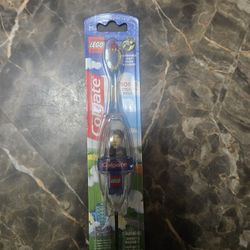 Vintage 2002 Colgate Lego Extra Soft Toothbrush with Lego Character ~ New Sealed