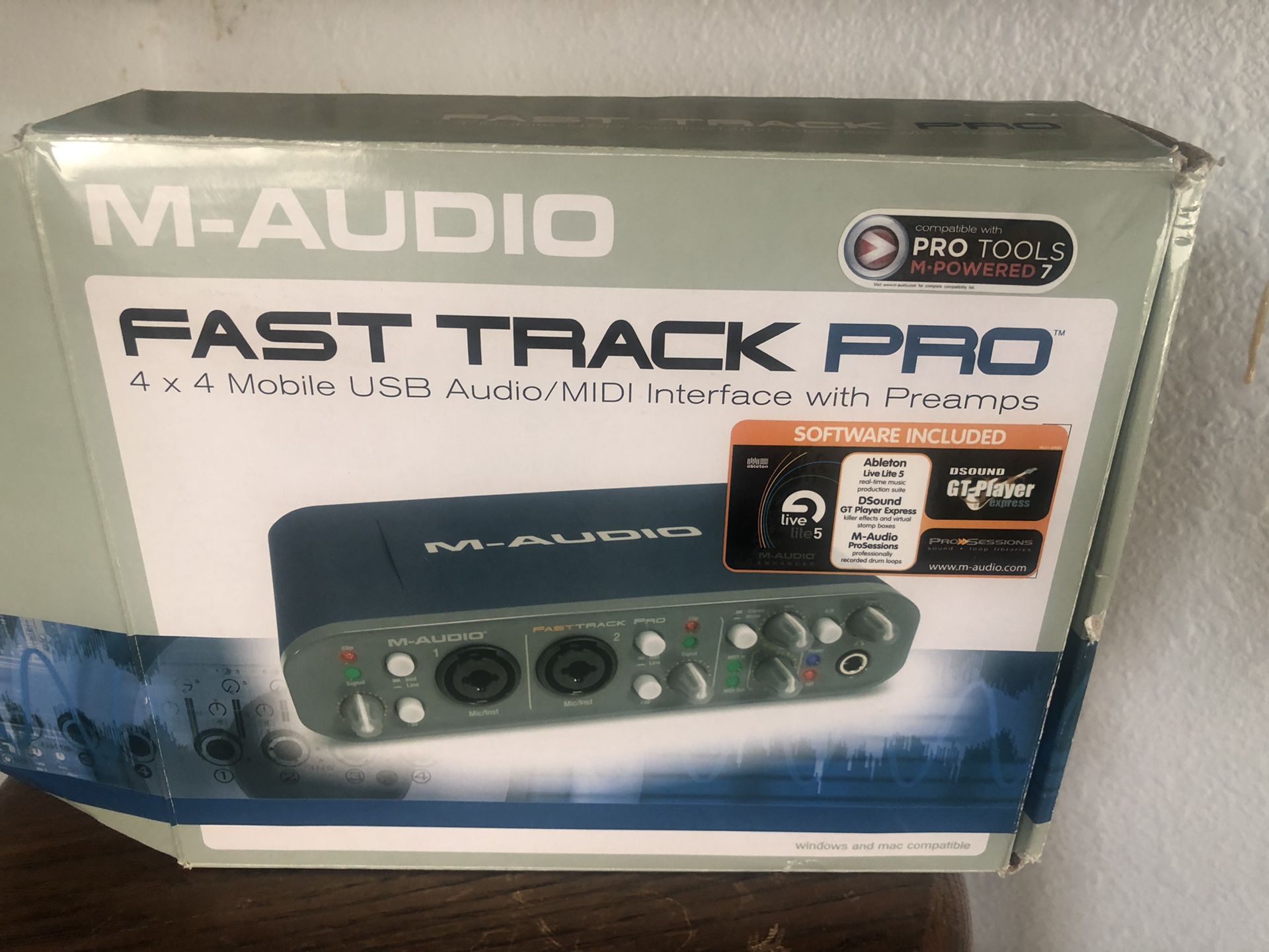 Fast track pro USB audio
