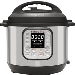 Instant Pot Duo 7-in-1 Electric Pressure Cooker, Slow Cooker, Rice Cooker, Steamer, Sauté, Yogurt Maker, Warmer & Sterilizer, Includes App With Over 8