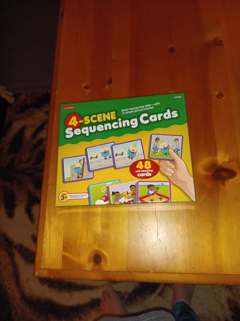 Lakeshore Learning 4-scene Sequencing Cards