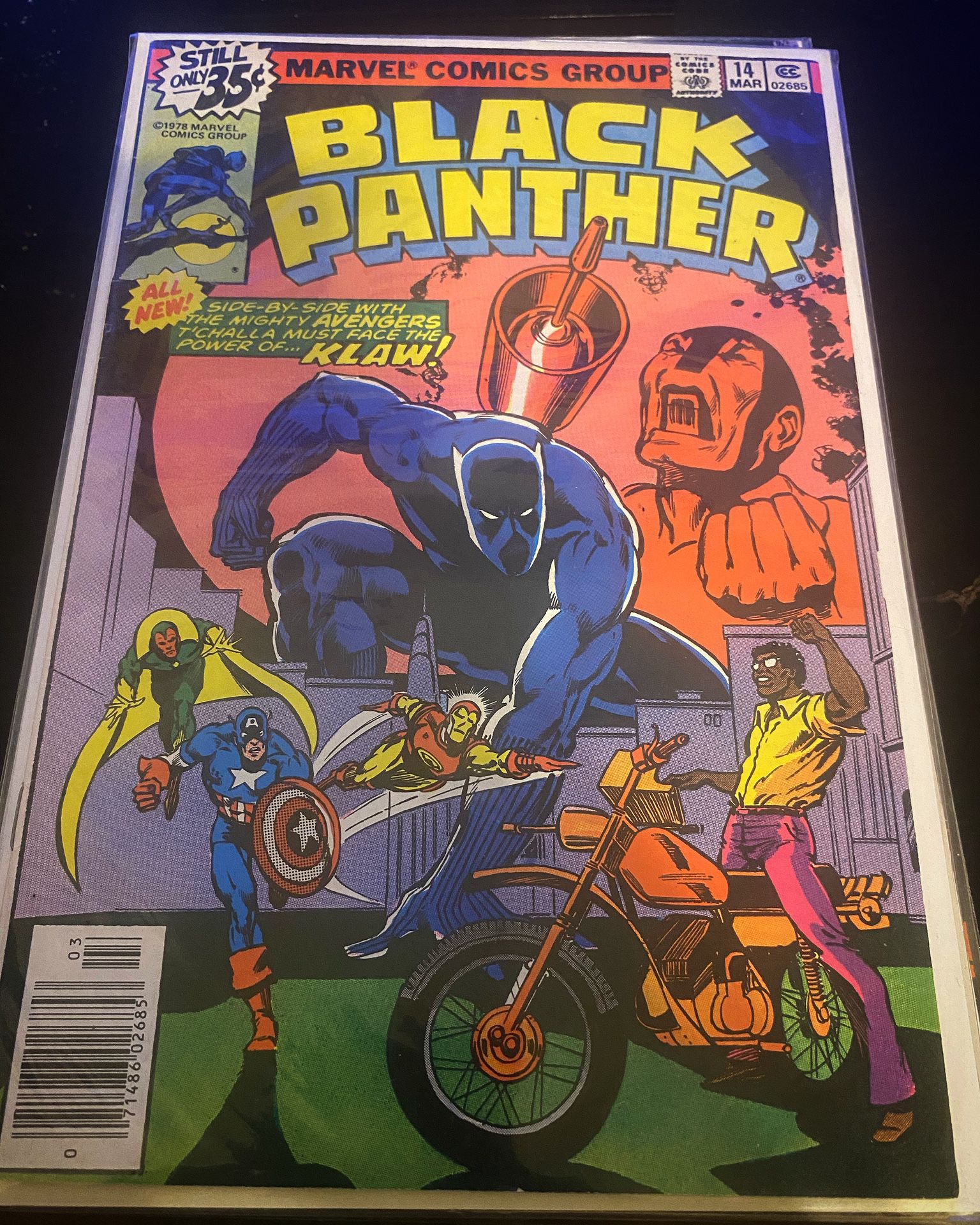 Black Panther Comic 1974