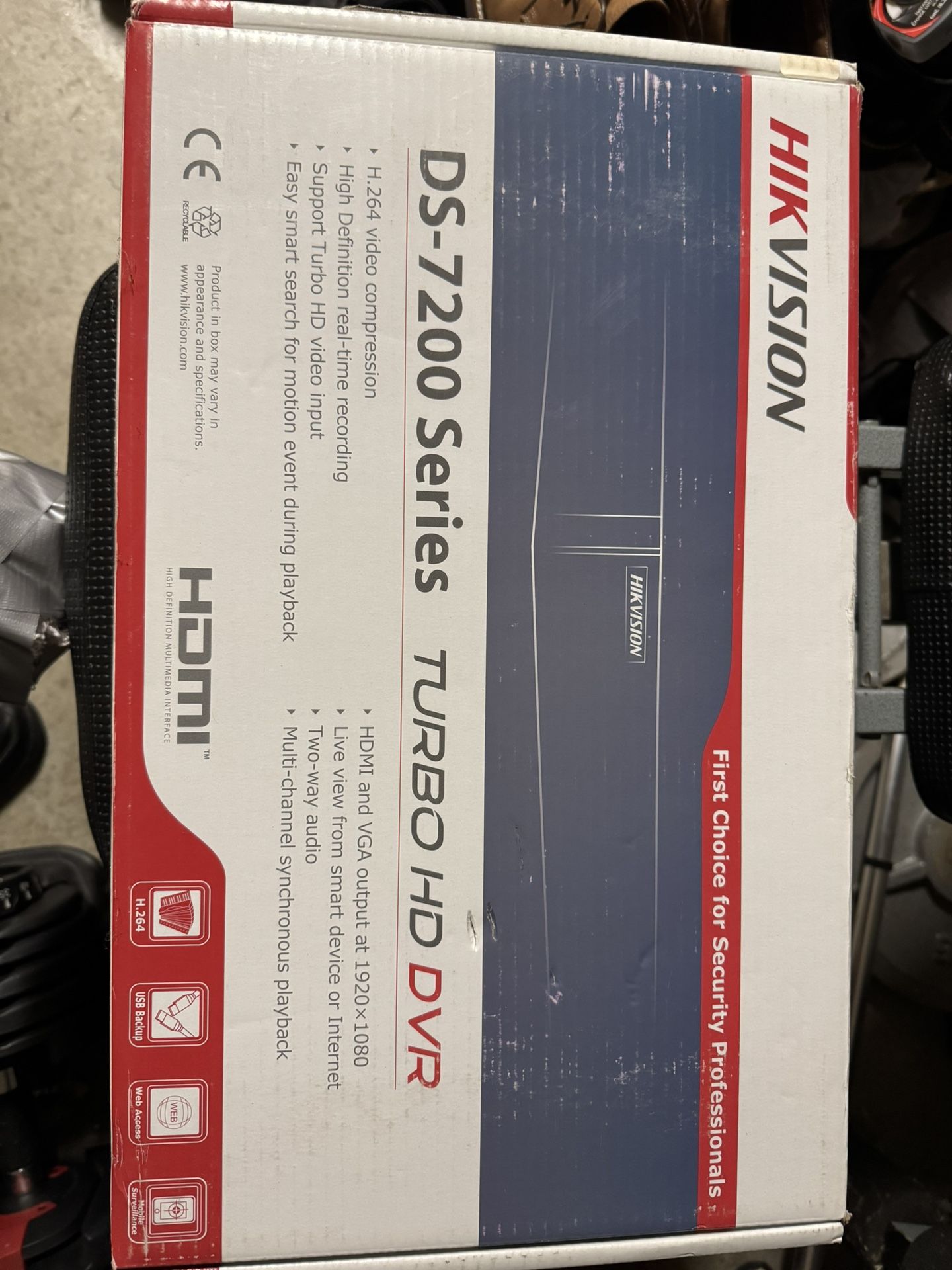 Turbo HD DVR for Camera System Hik vision