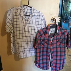 1 Or 2 Mens Shirts- Size Large-Both for 5.00