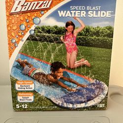 Banzai Speed Blast Water Slide (Brand New)