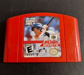 NINTENDO 64 ALL-STAR BASEBALL 2001 GAME