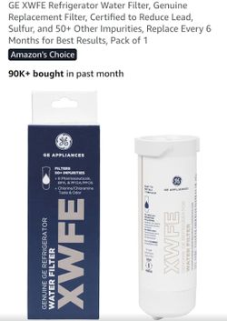 BRAND NEW - GE XWFE Refrigerator Water Filter