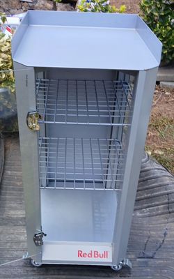 Red Bull Glass Display Case