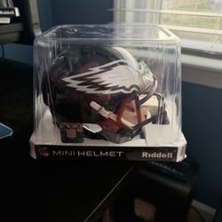Philadelphia Eagles Speed Mini Helmet Riddell NFL Licensed BLACK ALTERNATE New!