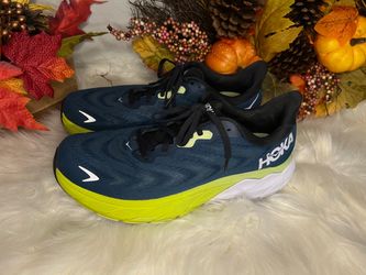 Hoka Running Sneakers Navy Yellow