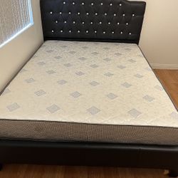 Full Size Bed Frame With Mattress