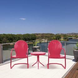 3 Pc Retro Patio Set