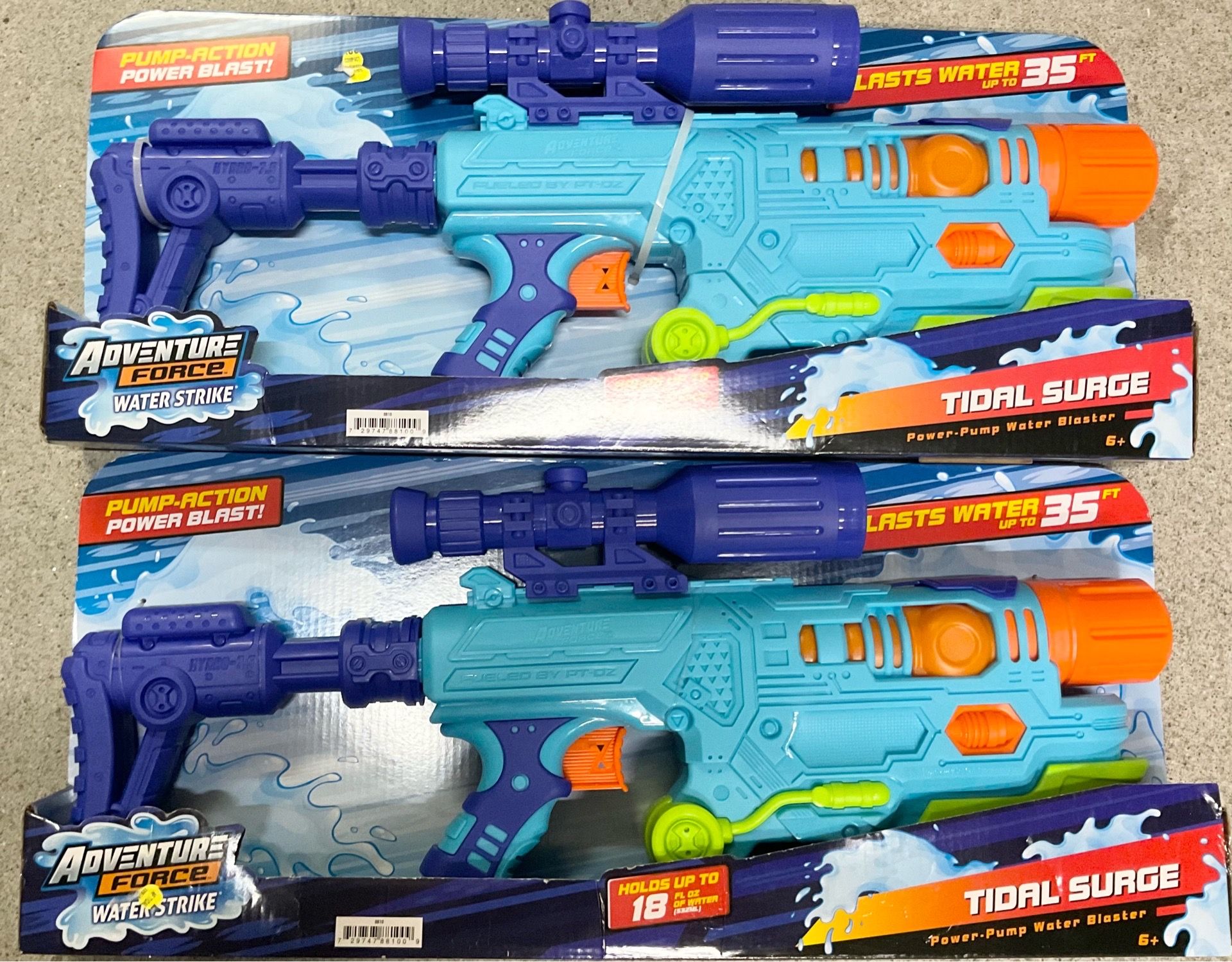 2 New water blasters