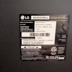 50 Inch LG TV