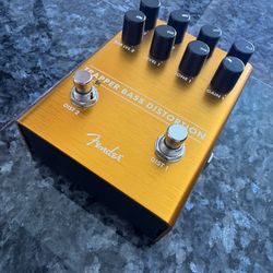Fender Trapper Bass Distortion Pedal