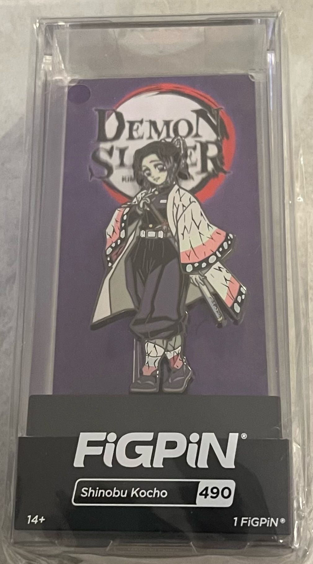 Figpin Demon Slayer Shinobu Kochu 490 Brand New