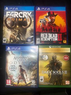 Video Games PS4 & XBOX