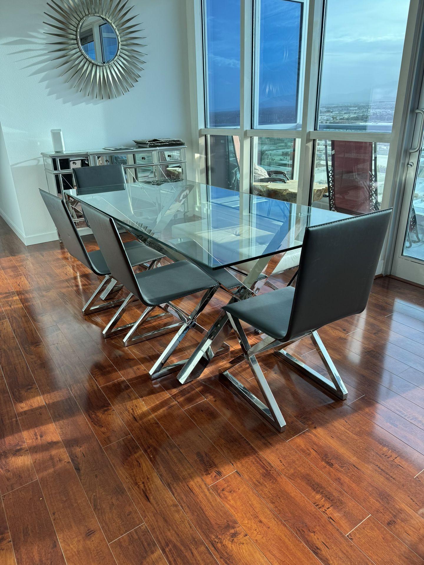 Z Gallerie Axis Table and Chairs for Sale in Las Vegas, NV OfferUp