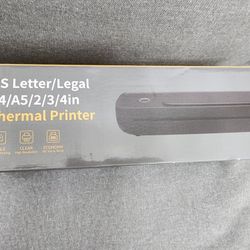 Thermal Printer US Letter/Legal A4/A5/2/3/4in
