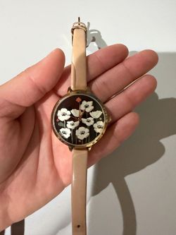 Kate Spade Floral Dial Watch