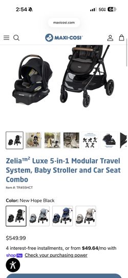 maxi cozi stroller and car seat