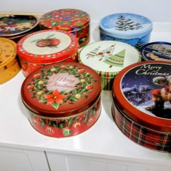 Metal Cookie Tins