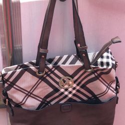 michael kors checkered tote