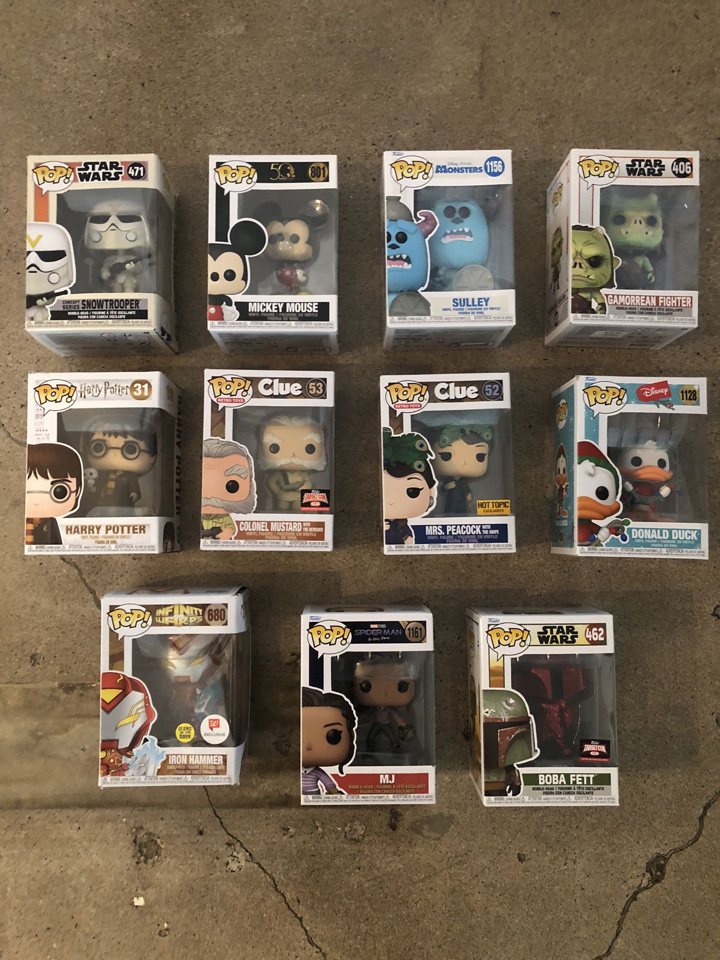Funko Pops!  - Various Prices In Box 