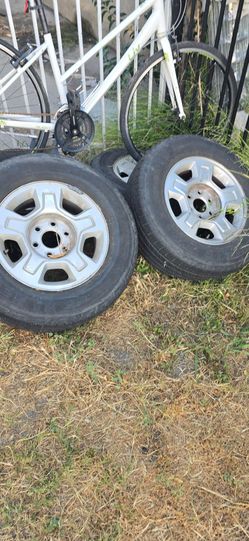 OEM Silverado Rims and tires
