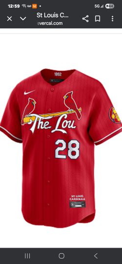 ⚾️St.Louis Cardinals Jersey THE LOU CITY CONNECT 