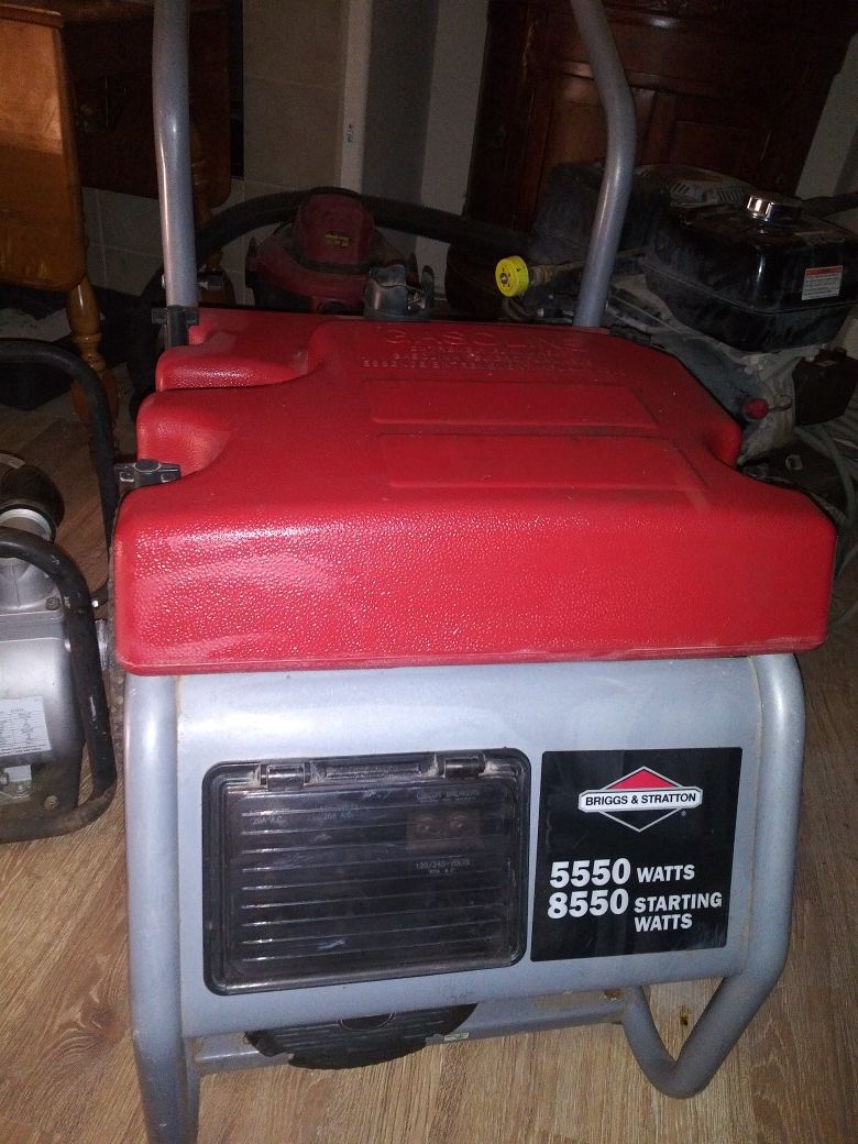 Generator used Briggs and Stratton