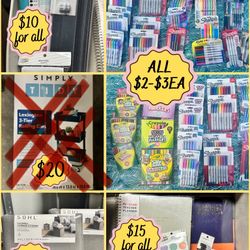 Teacher, Class, Office, School Supplies, New