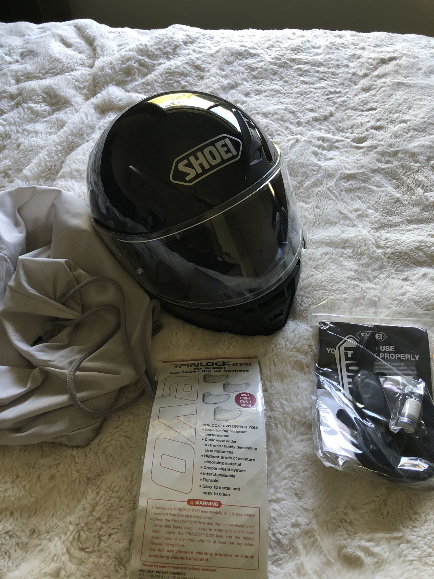 Shoei RF-SR Helmet Solid black Small