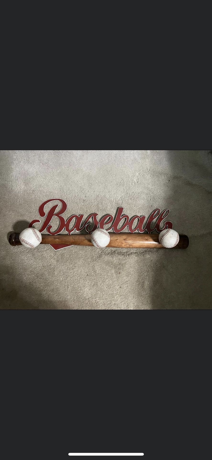 Baseball shirt Hanger Or Decoration