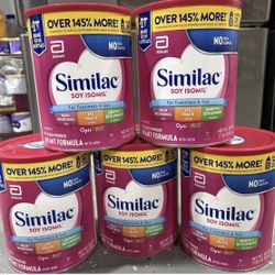 (05) Similac SOY ISOMIL 30.8 oz