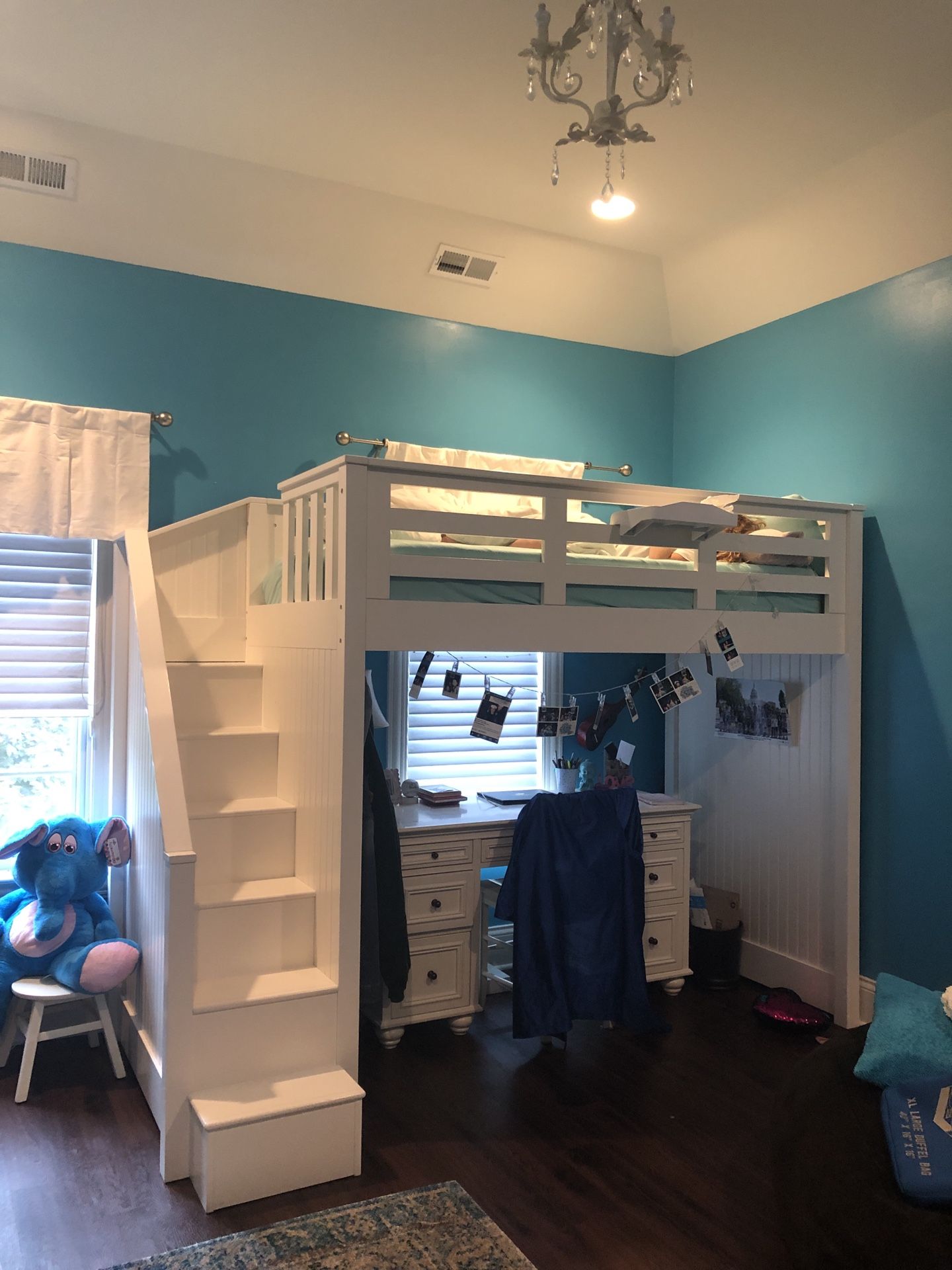 Pottery Barn Twin Loft Bed