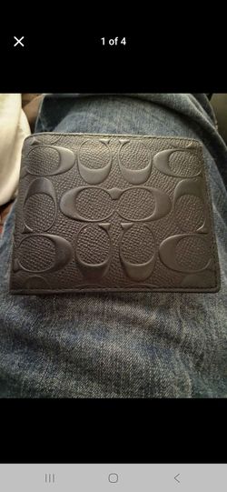 Men's coach wallet