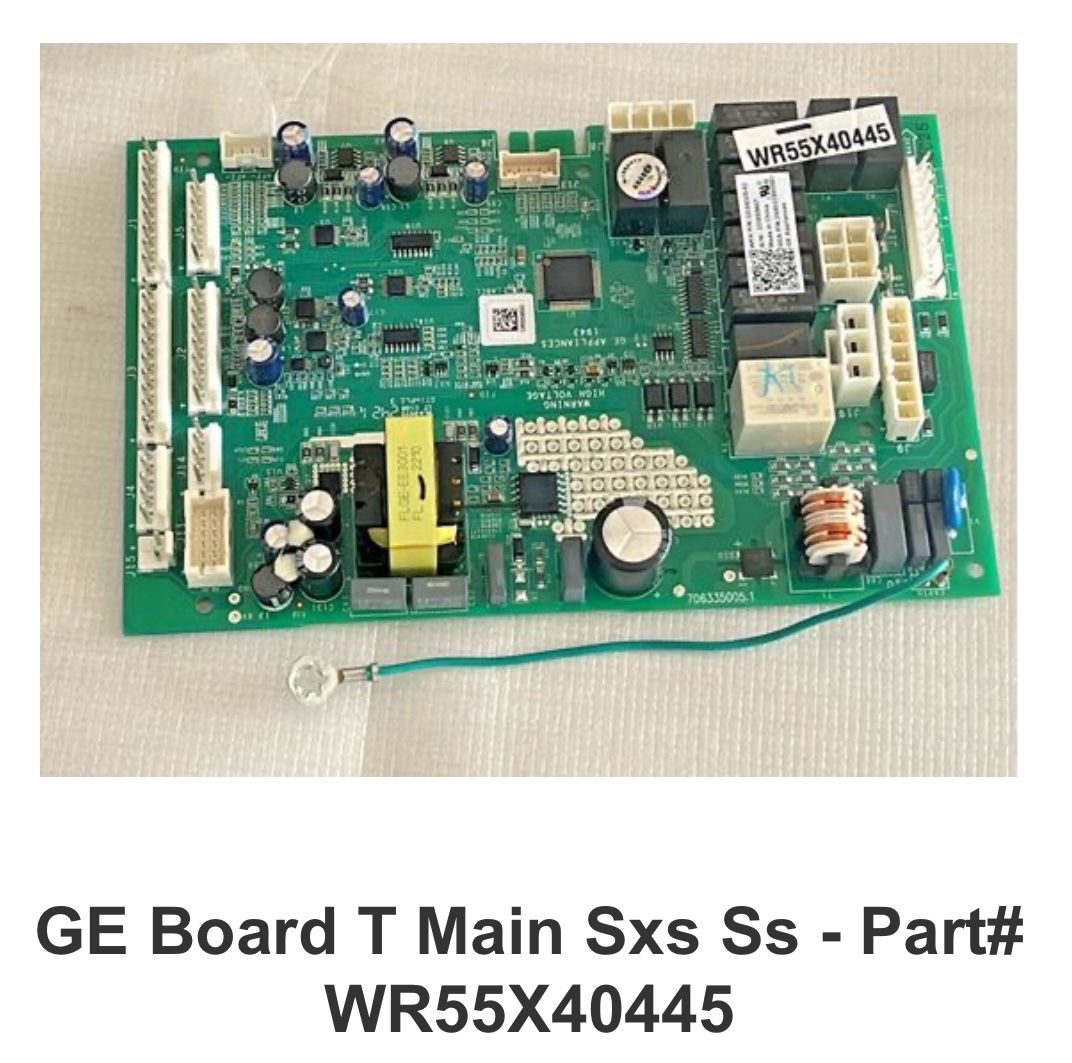 GE Board T Main Sxs Ss - Part# WR55X40445
