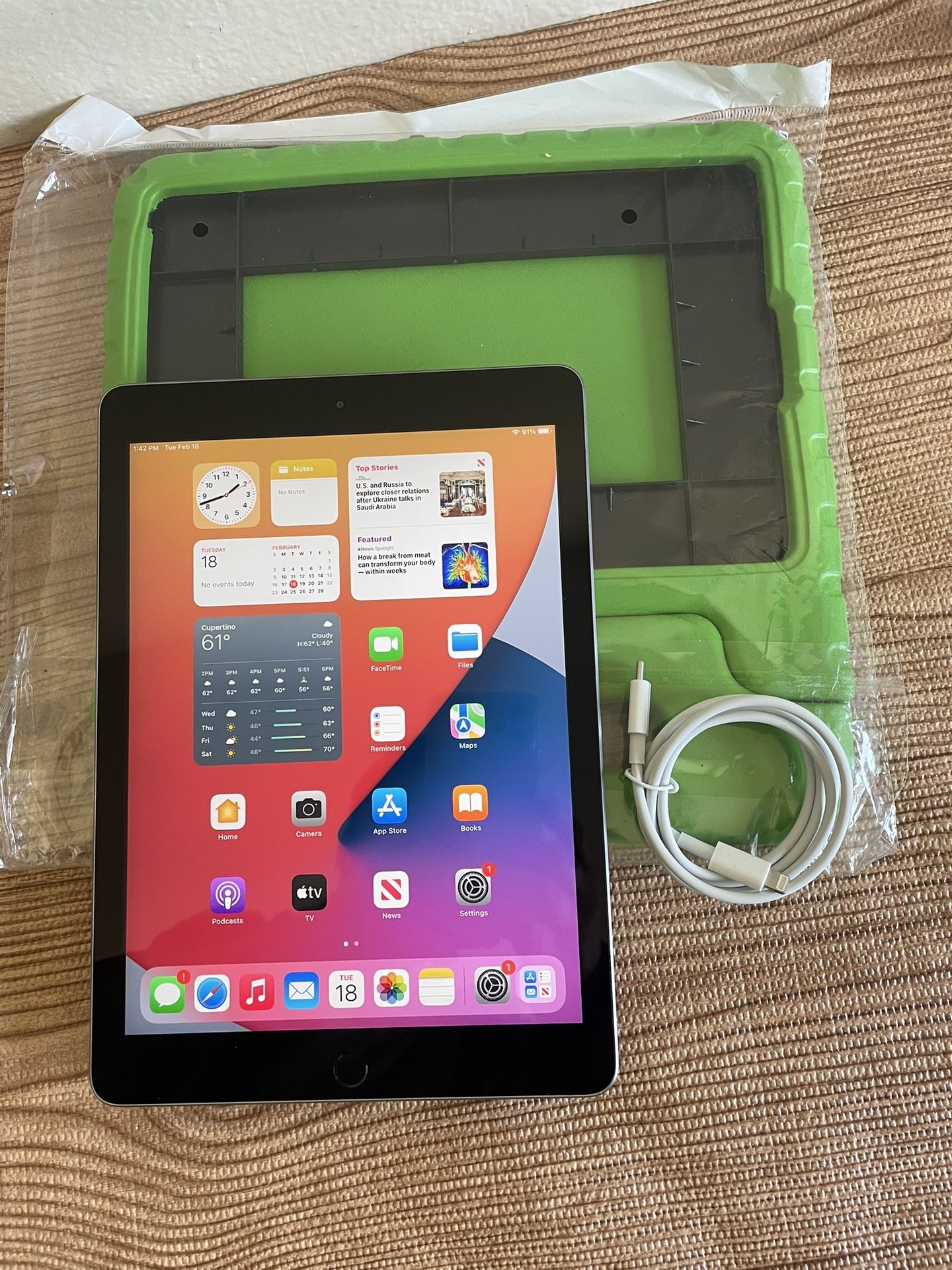 Apple iPad Air 2 64GB with Kids Case And Cable,All Products : American Fashion Style Bags On Sale
