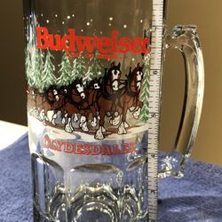 Budweiser Clydesdales Christmas Beer Mug