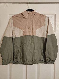 Volcom Girls Wind Stoned Windbreaker Lightweight Jacket