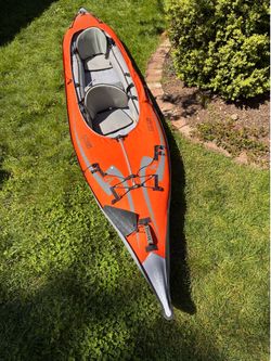Inflatable Tandem Kayak - Many Extras