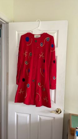 Vintage sweater coat