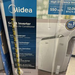 Midea 12,000 BTU Dual HOSE Portable Air Conditioner